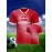 Denmark Country Home Soccer Jersey T-shirt, Professional Sports Fabric Women's Creative Pattern Print, As Gifts For Sports Fans