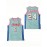 #24 Men's Basketball Jersey Light Blue Sports Training Jersey Breathable And Comfortable Vest S-3XL