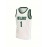 White Basketball Suit Embroidered V-neck Men's Sports Vest Polyester Mesh Training Suit S-3XL