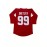 Gretzky #99 Canada Cup Team Ice Hockey Jersey - Vintage Red & White Design, Breathable Polyester, V-Neck, Long Sleeve, Details, Perfect for Casual Wear, Parties & Sports