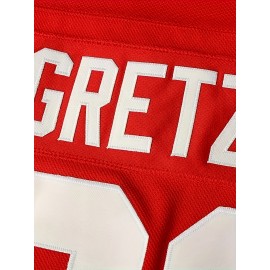 Men's #99 Gretzky Labatt Team Coupe Canada Cup Ice Hockey Jersey Stitched