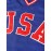 Men's #30 Vintage USA Team Blue Ice Hockey Jersey - Retro Stitched Letters & Numbers, Loose Fit, V-Neck, Long Sleeves, Polyester, S-XXXL, Machine Washable, Perfect for Casual Wear, Sports, Parties & Outdoor Activities