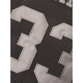 33 Basketball Suit Embroidered Men'S Basketball Vest Round Neck Polyester Sleeveless Mesh Sports Vest S-3XL
