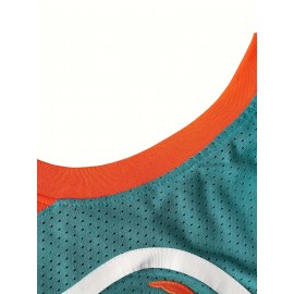 Men'S # 7 Green Basketball Shirt Round Neck S-3XL Polyester Fiber Casual Sports Design Suitable For Party Games And Casual Wear