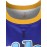 Blue Men's Hip-hop Clothing 23 Basketball Jersey Stitched Polyester Round Neck Sleeveless Basketball Vest S-3XL