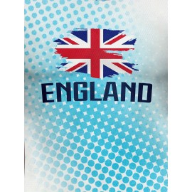 Professional Sports Fabric Men'S Creative Pattern Print Country Home Soccer Jersey T-shirt
